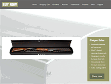 Tablet Screenshot of guncasket.com